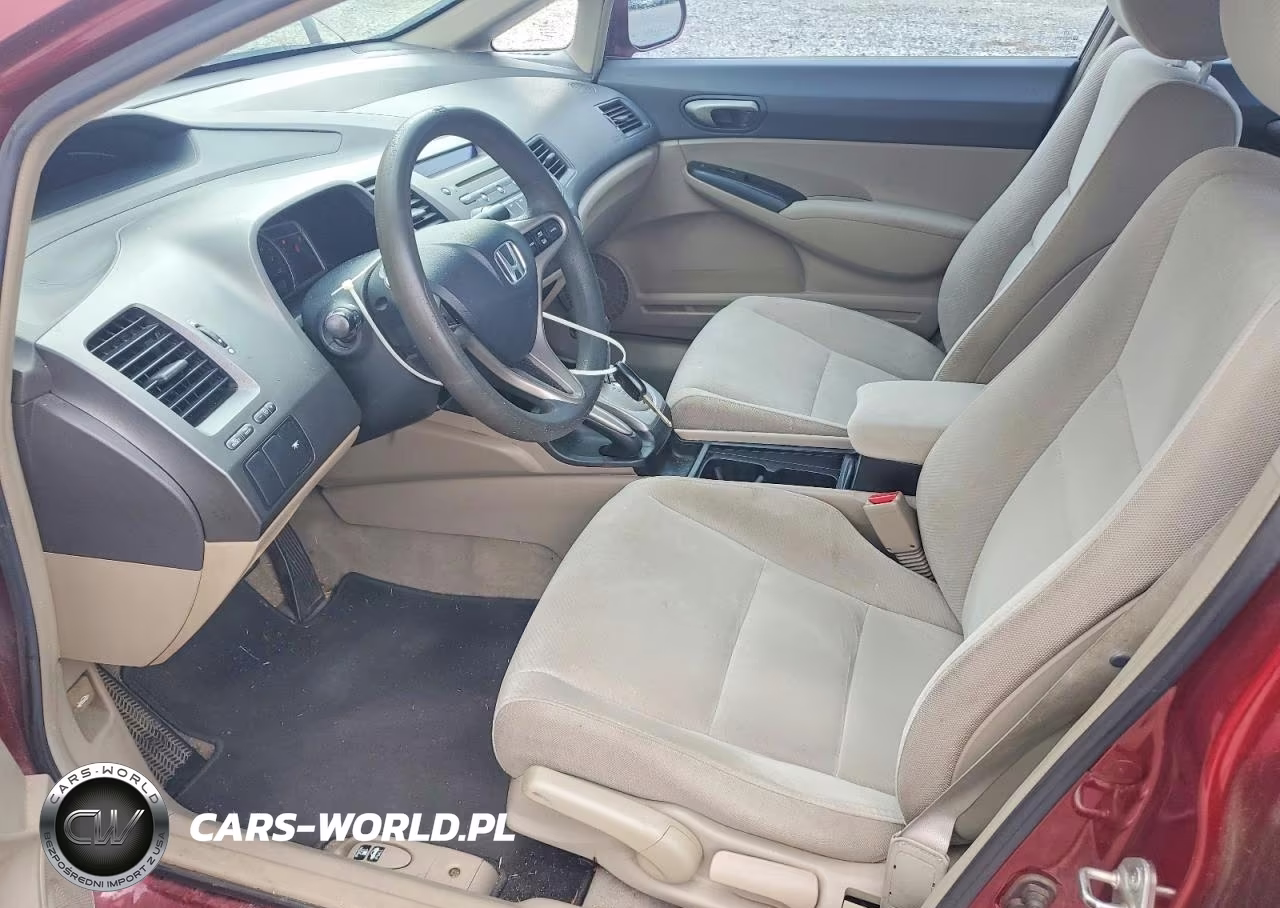 2009 Honda Civic Lx VIN:19XFA165X9E040722 - 7