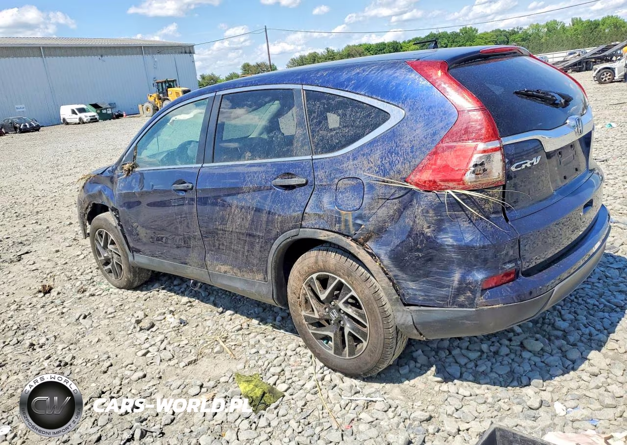 2016 Honda Cr-V Se VIN:2HKRM4H43GH646270 - 2