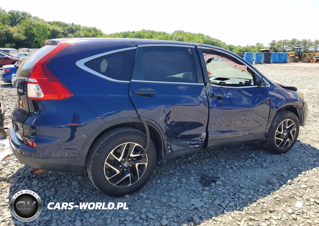 2016 Honda Cr-V Se VIN:2HKRM4H43GH646270 - 3