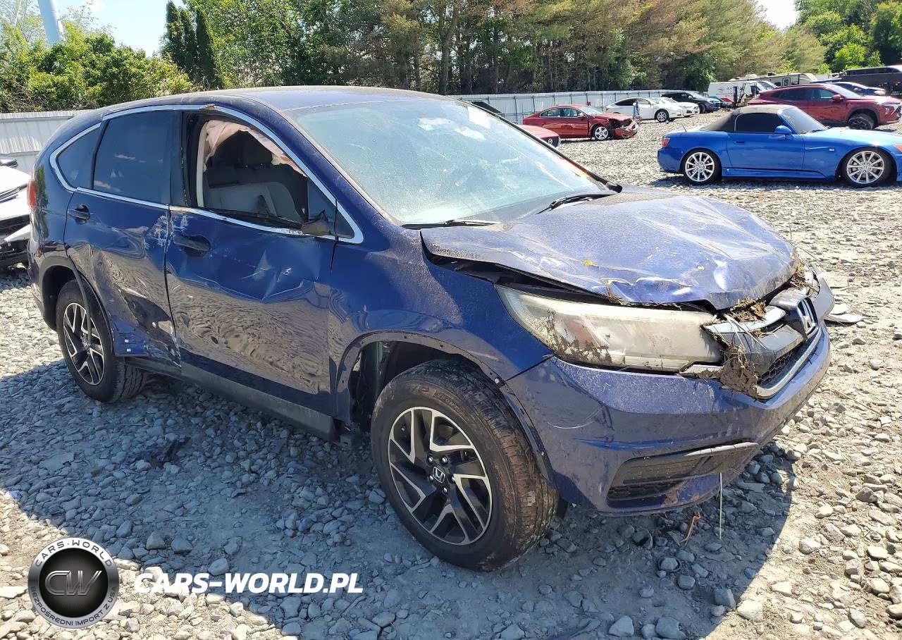 2016 Honda Cr-V Se VIN:2HKRM4H43GH646270 - 4