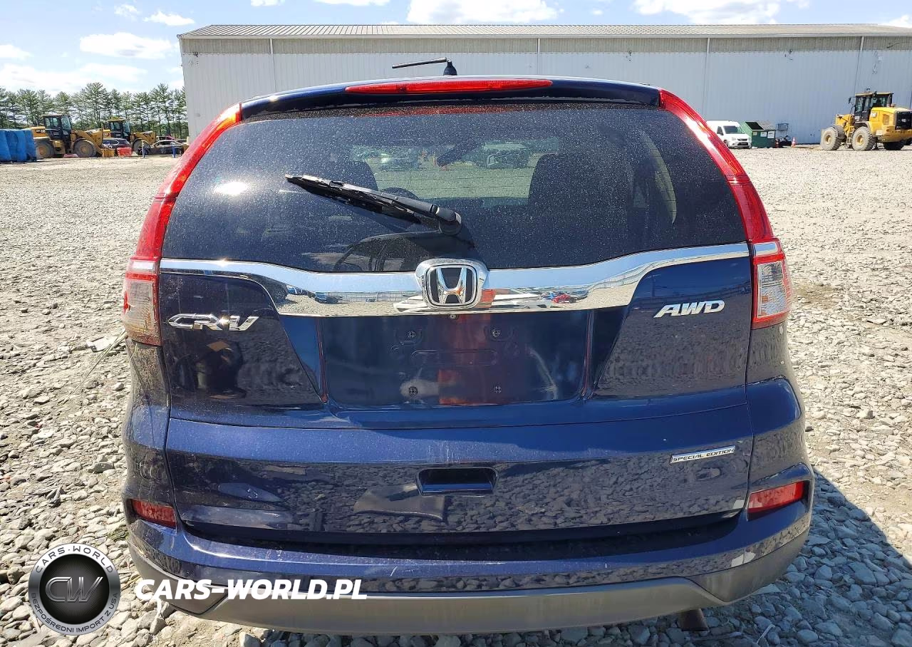 2016 Honda Cr-V Se VIN:2HKRM4H43GH646270 - 6