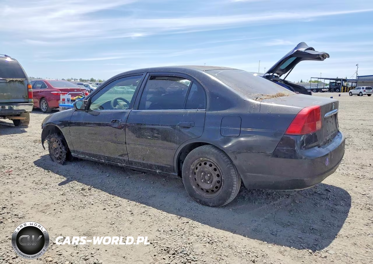 2002 Honda Civic Lx VIN:2HGES16572H604136 - 2