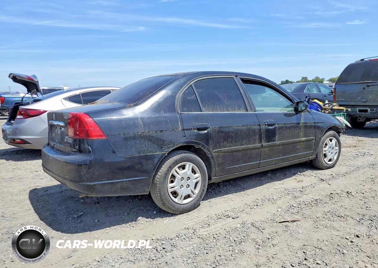 2002 Honda Civic Lx VIN:2HGES16572H604136 - 3