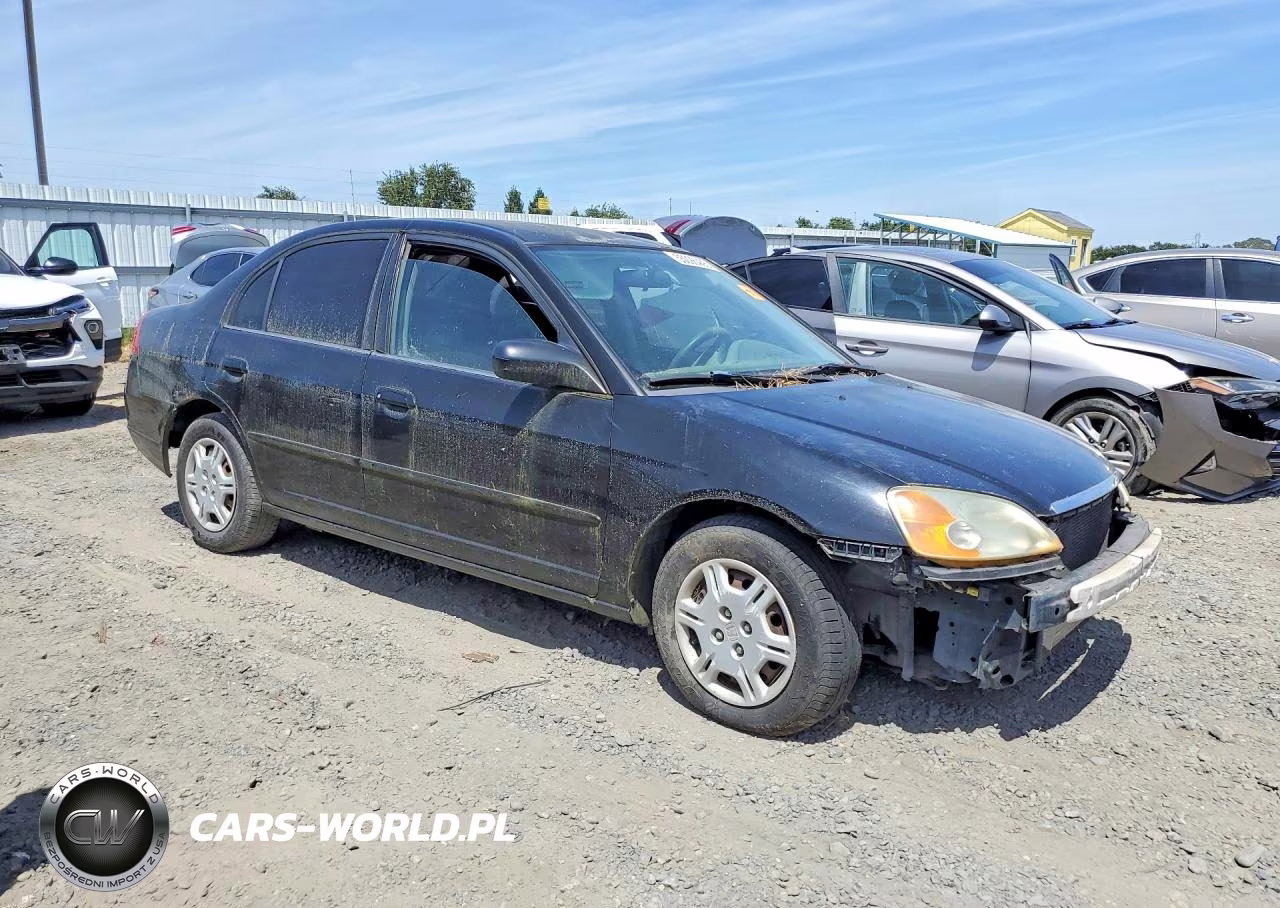 2002 Honda Civic Lx VIN:2HGES16572H604136 - 4
