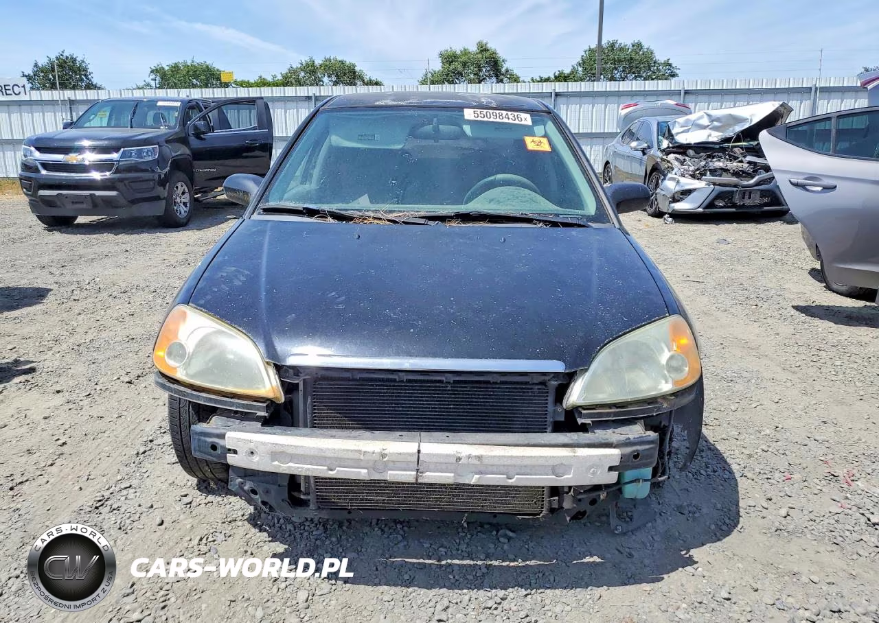 2002 Honda Civic Lx VIN:2HGES16572H604136 - 5