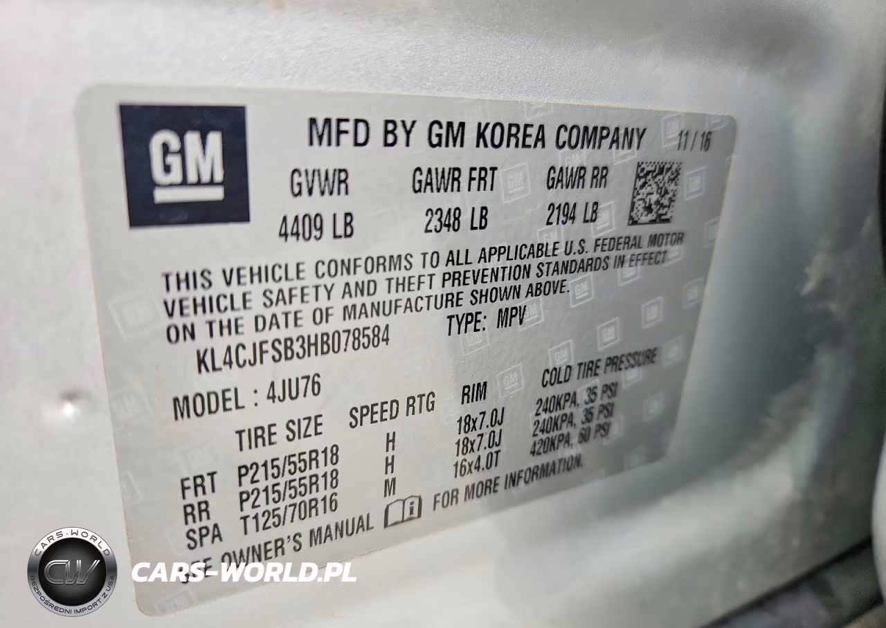 2017 Buick Encore Preferred Ii VIN:KL4CJFSB3HB078584 - 12