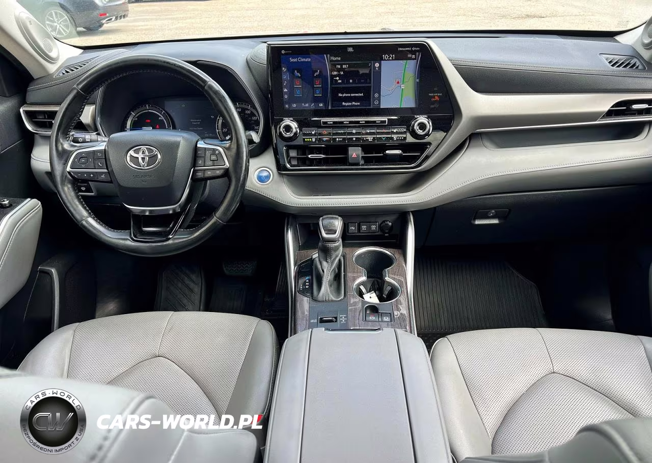 2021 Toyota Highlander Hybrid Limited VIN:5TDXBRCH0MS022839 - 9