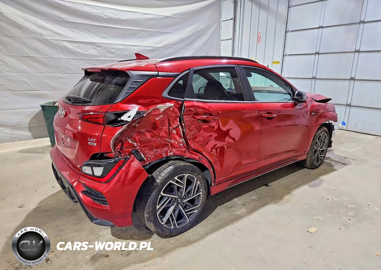 2022 Hyundai Kona N Line VIN:KM8K3CA36NU926487 - 3