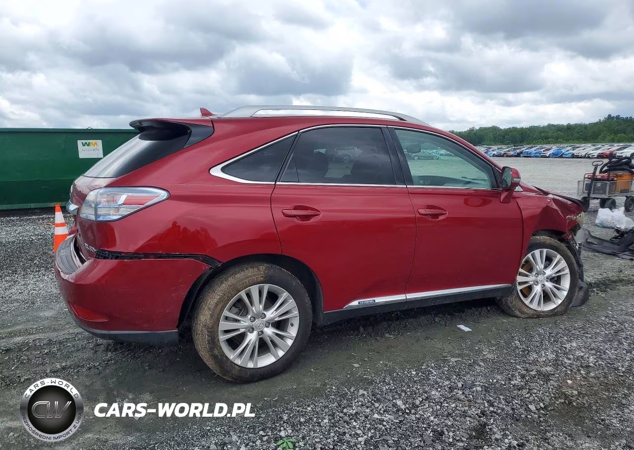 2011 Lexus Rx 450H VIN:JTJBC1BA1B2035243 - 3