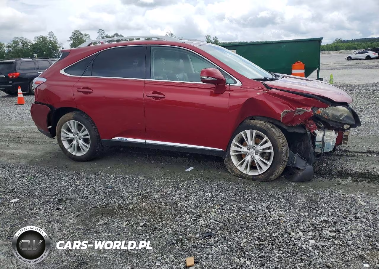 2011 Lexus Rx 450H VIN:JTJBC1BA1B2035243 - 4