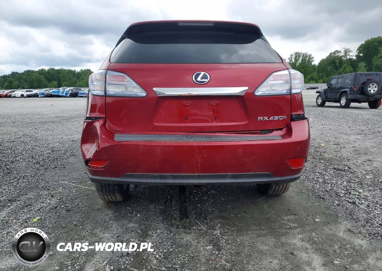 2011 Lexus Rx 450H VIN:JTJBC1BA1B2035243 - 6