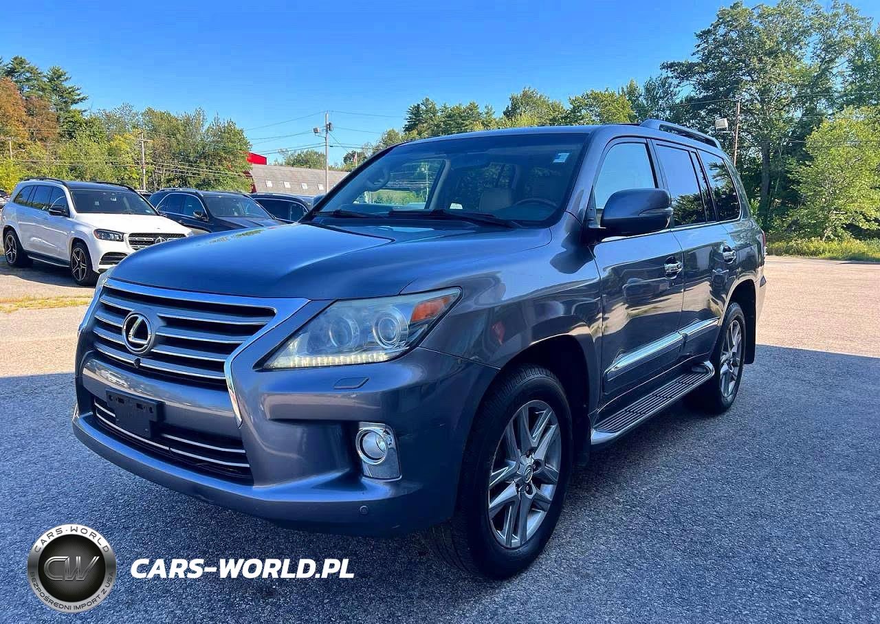 2013 Lexus Lx 570 VIN:JTJHY7AX9D4100674 - 2