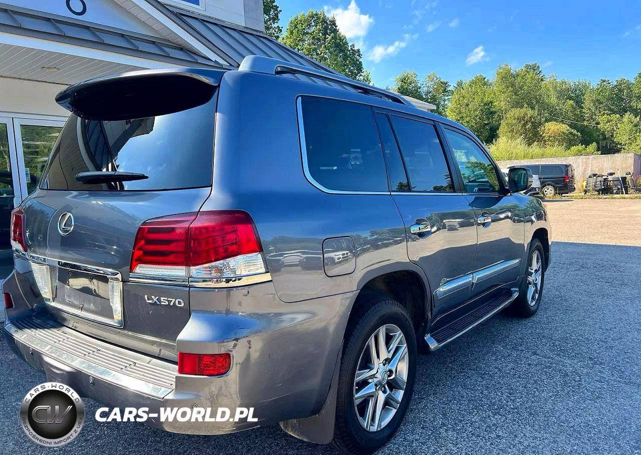 2013 Lexus Lx 570 VIN:JTJHY7AX9D4100674 - 4