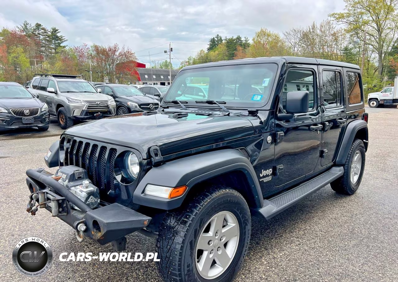 2020 Jeep Wrangler Unlimited Sport S 4X4 VIN:1C4HJXDN1LW204256 - 2