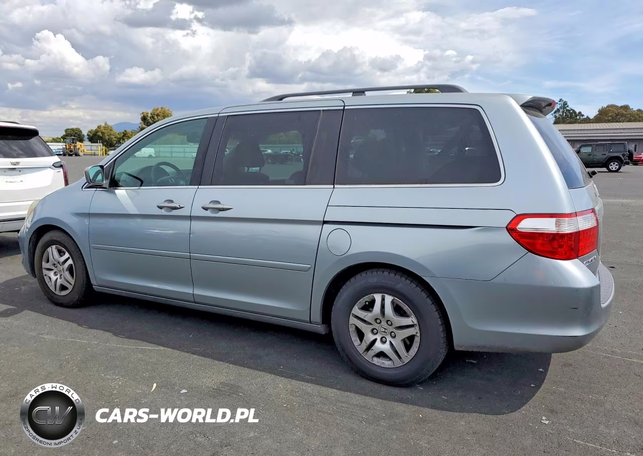 2007 Honda Odyssey Exl VIN:5FNRL38767B135965 - 2