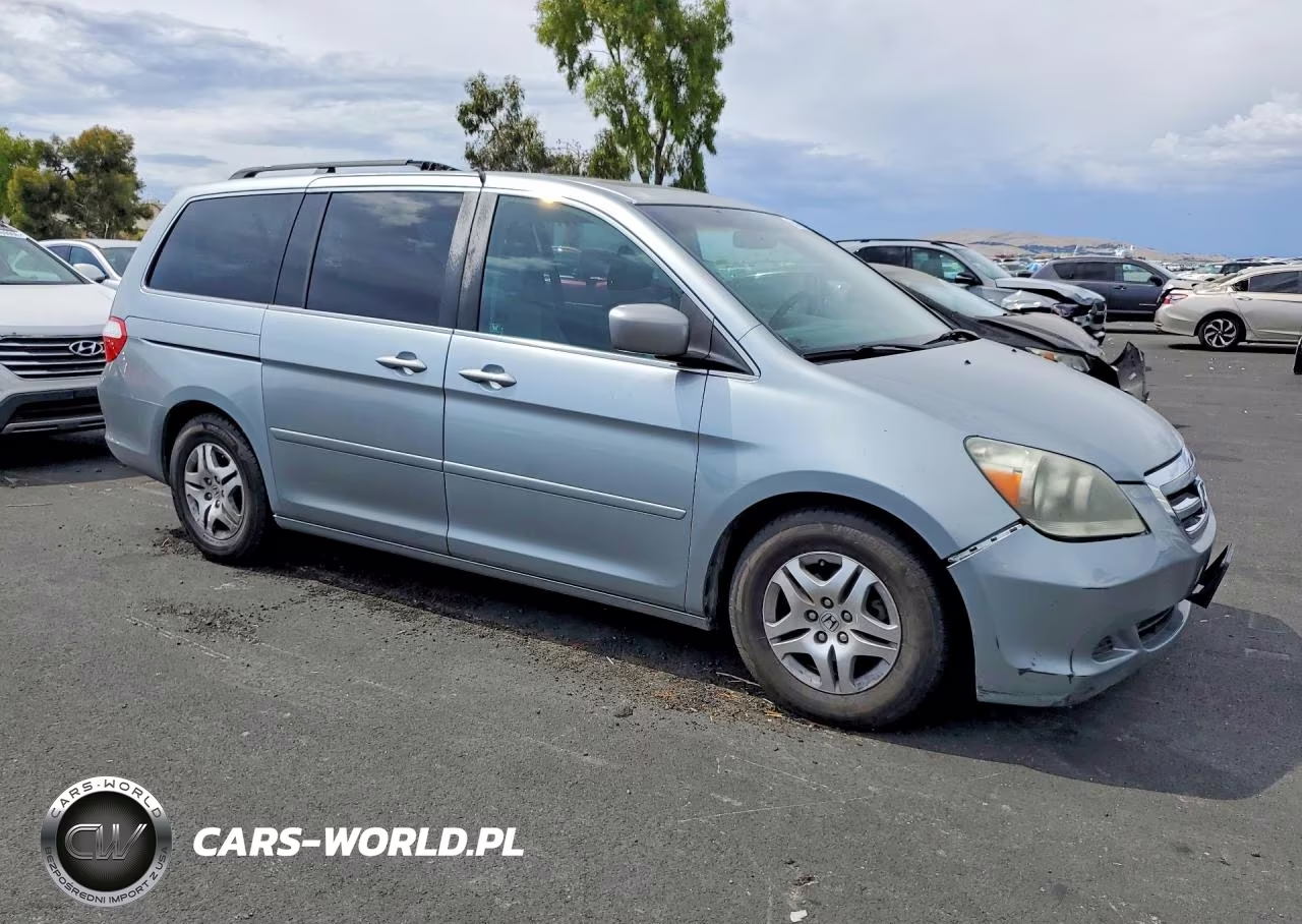 2007 Honda Odyssey Exl VIN:5FNRL38767B135965 - 4