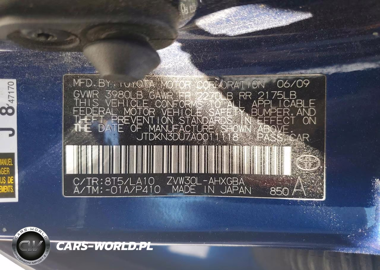 2010 Toyota Prius I VIN:JTDKN3DU7A0011118 - 12