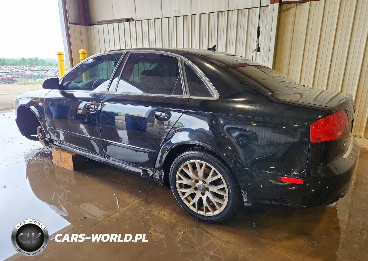 2008 Audi A4 2.0T Quattro VIN:WAUDF78E48A167019 - 2