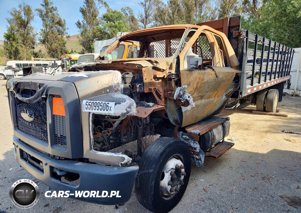 2017 Ford F-650 Diesel Kick-Up Frame