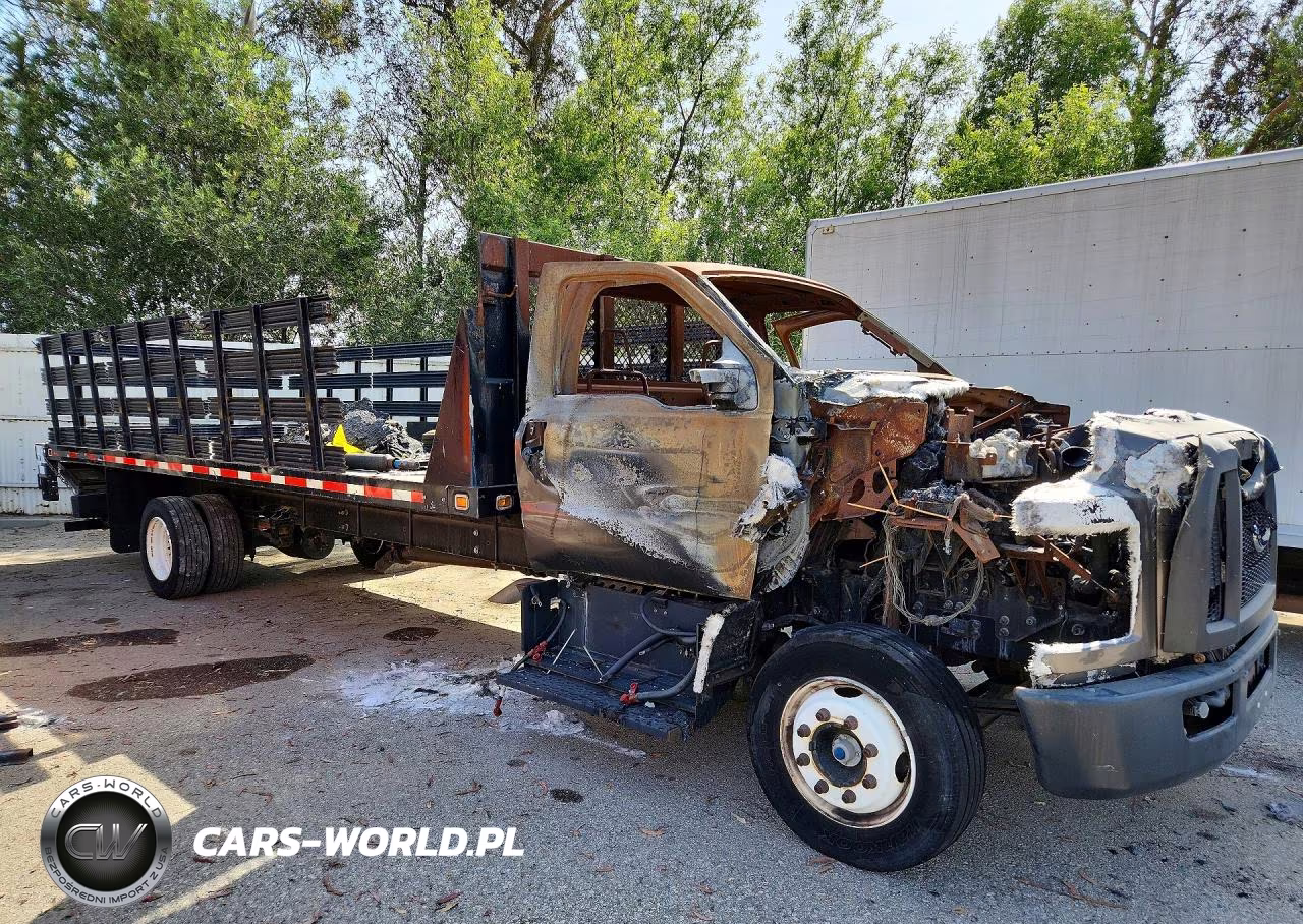 2017 Ford F-650 Diesel Kick-Up Frame VIN:1FDNF6EC2HDB11465 - 4