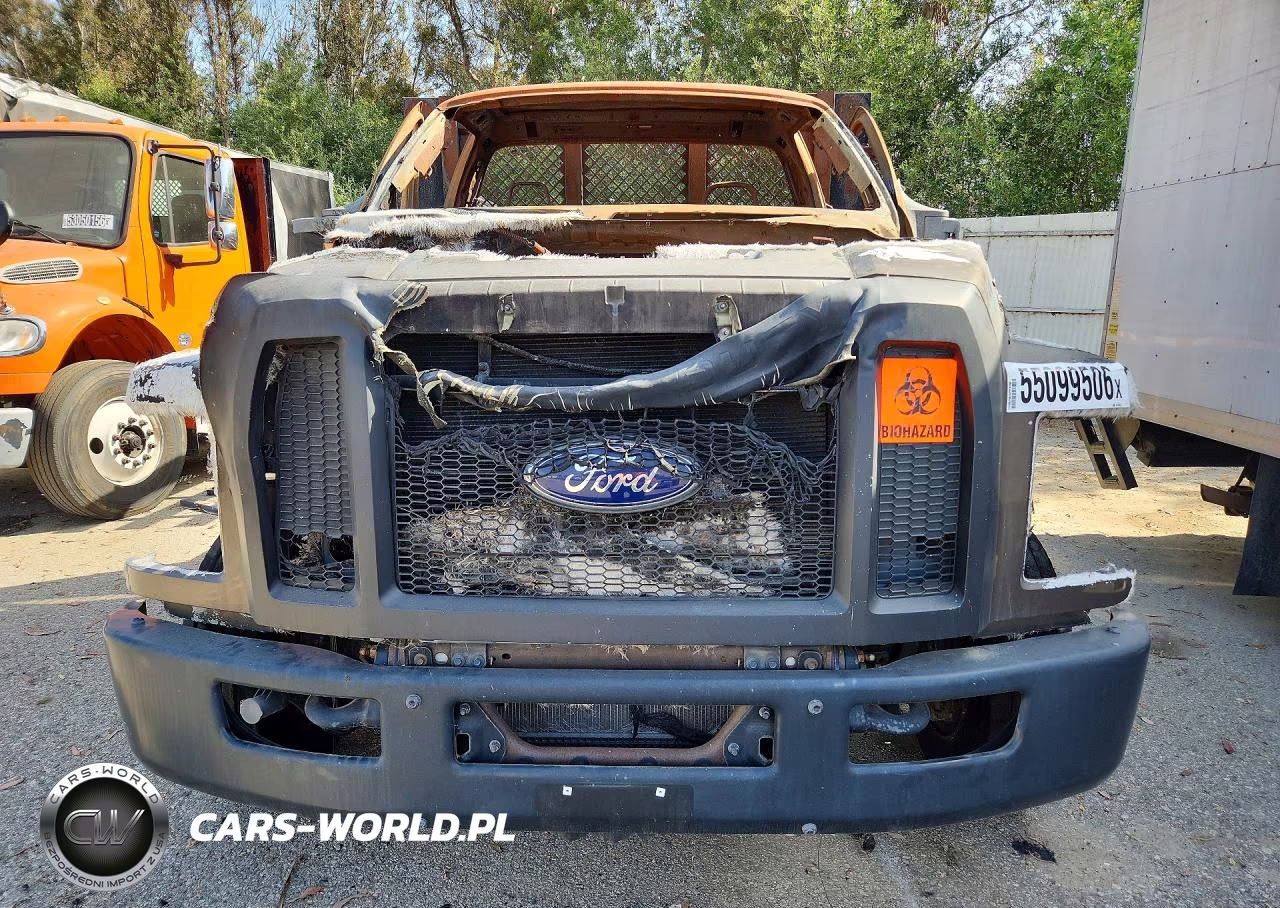 2017 Ford F-650 Diesel Kick-Up Frame VIN:1FDNF6EC2HDB11465 - 5