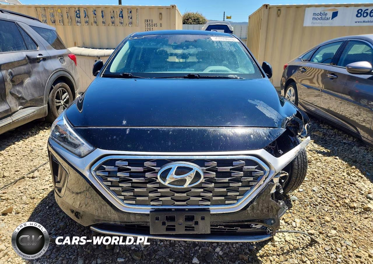 2021 Hyundai Ioniq Hybrid Blue VIN:KMHC65LC5MU245840 - 5