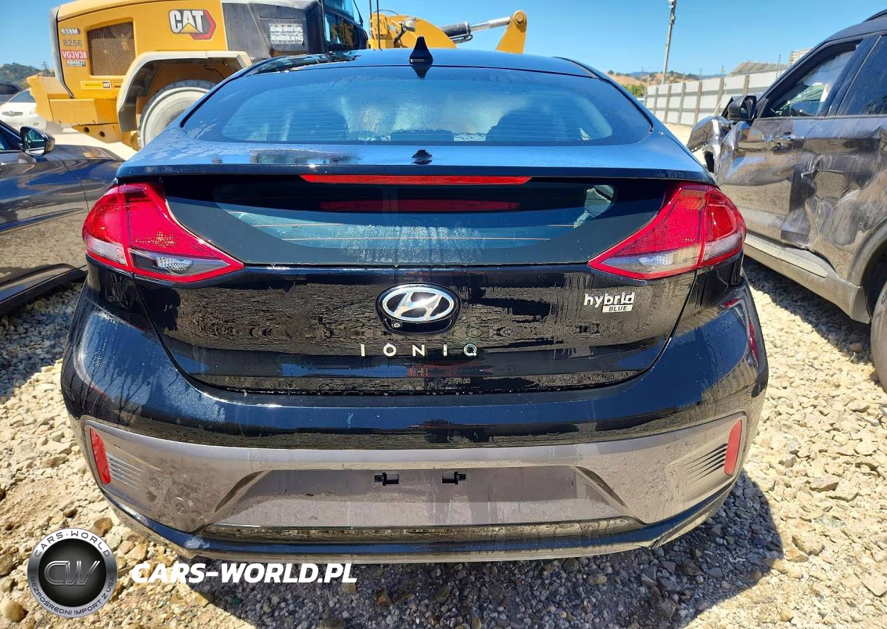 2021 Hyundai Ioniq Hybrid Blue VIN:KMHC65LC5MU245840 - 6