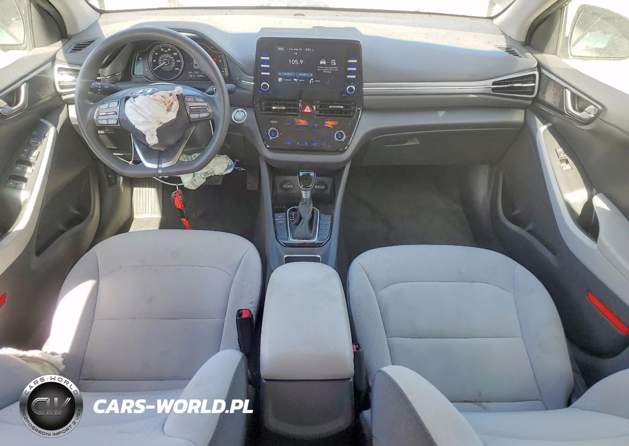 2021 Hyundai Ioniq Hybrid Blue VIN:KMHC65LC5MU245840 - 8