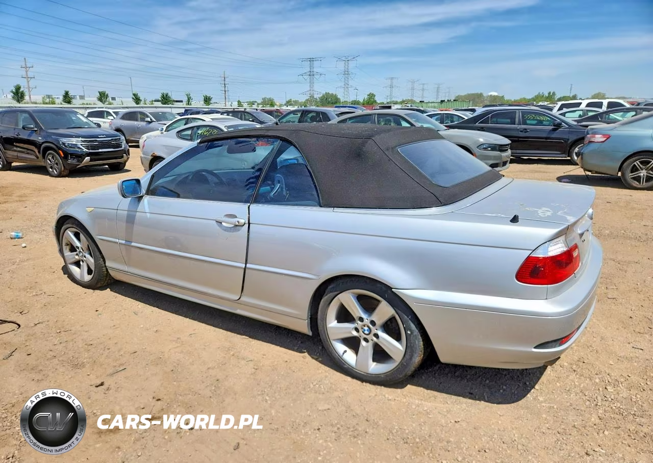 2005 BMW 325 Ci VIN:WBABW33445PL36849 - 2