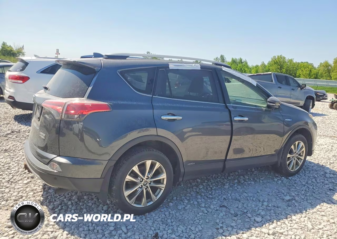 2018 Toyota Rav4 Hybrid Limited VIN:JTMDJREV1JD190618 - 3