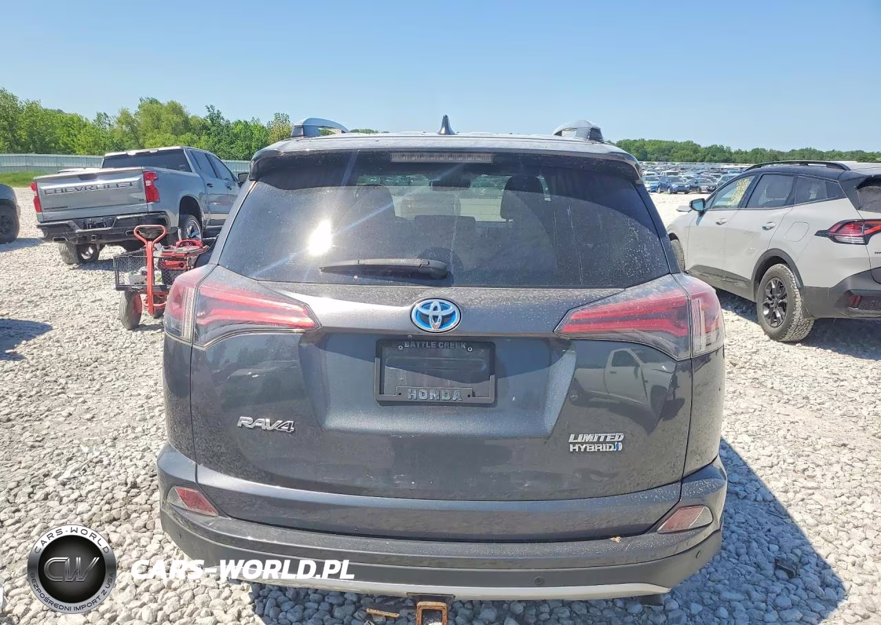 2018 Toyota Rav4 Hybrid Limited VIN:JTMDJREV1JD190618 - 6