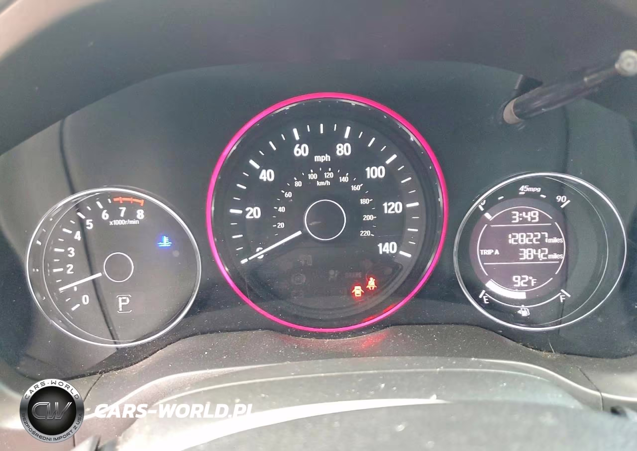 2016 Honda Hr-V Exl VIN:3CZRU6H70GM767283 - 9