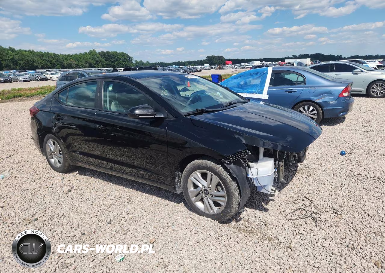 2019 Hyundai Elantra Sel VIN:KMHD84LF1KU844332 - 4