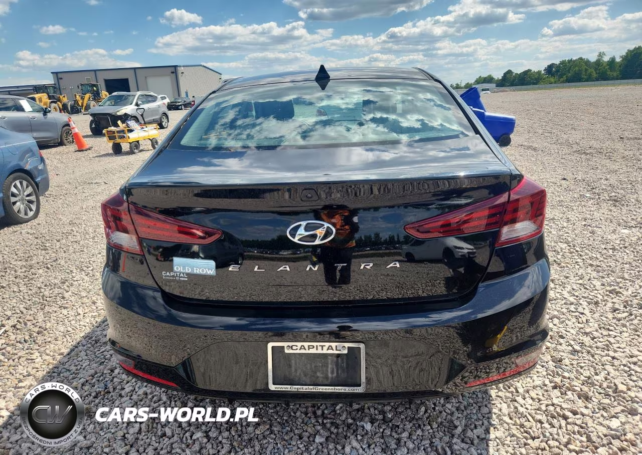 2019 Hyundai Elantra Sel VIN:KMHD84LF1KU844332 - 6