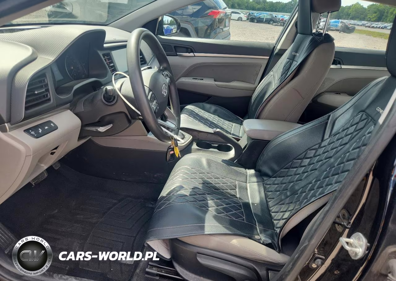 2019 Hyundai Elantra Sel VIN:KMHD84LF1KU844332 - 7