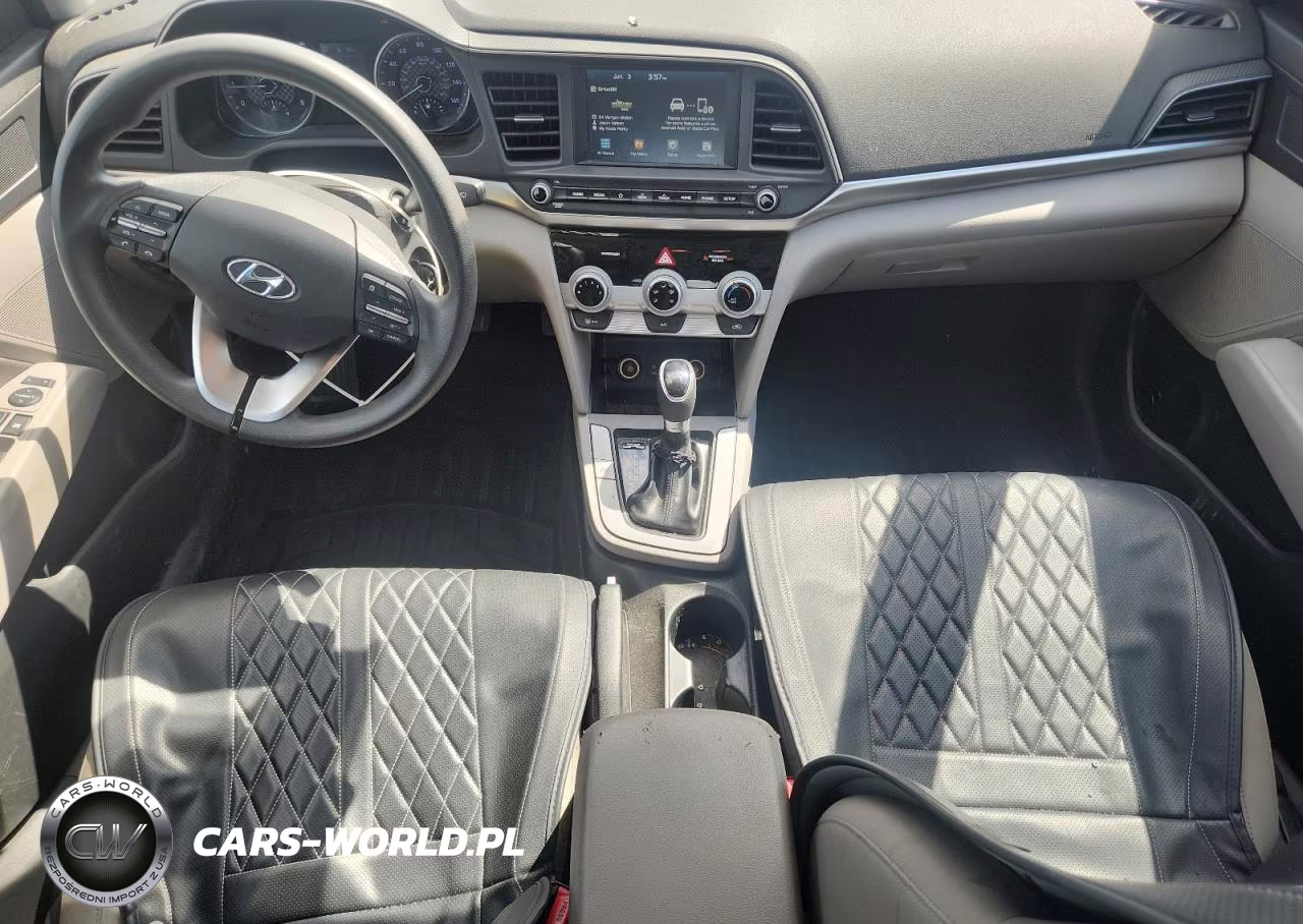 2019 Hyundai Elantra Sel VIN:KMHD84LF1KU844332 - 8