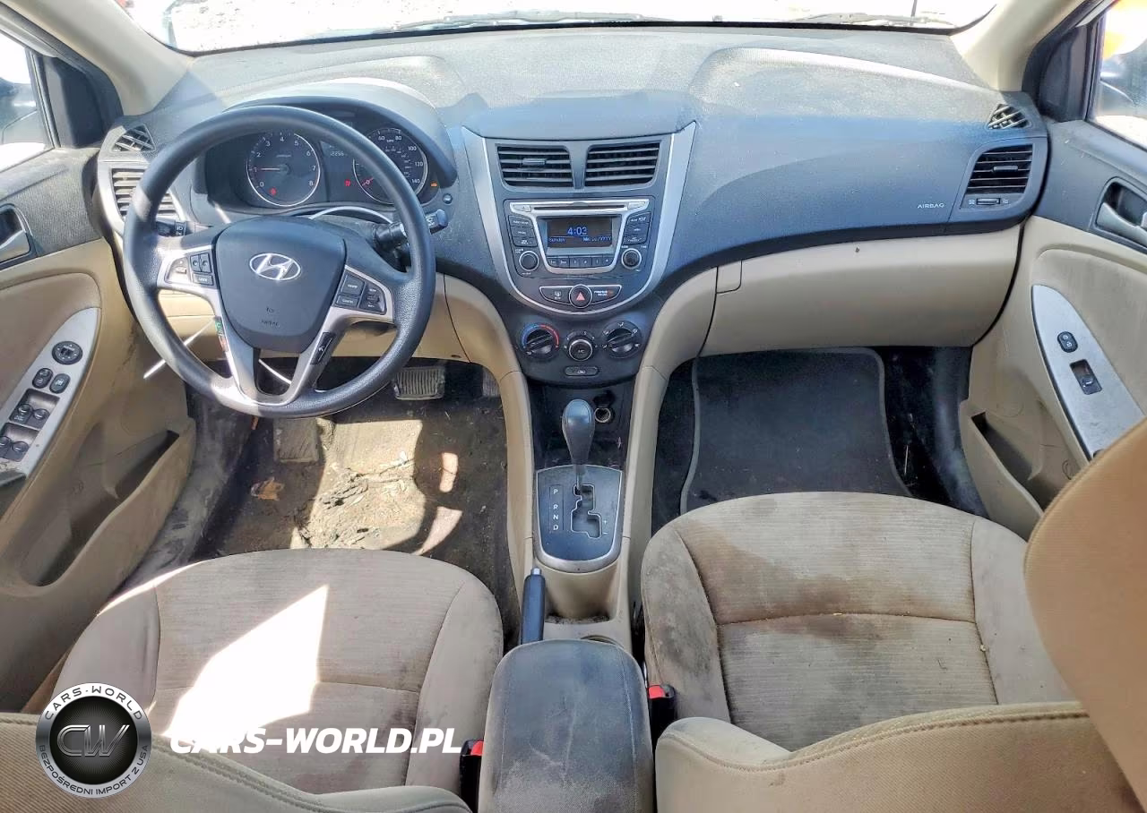 2017 Hyundai Accent Se VIN:KMHCT4AE0HU352727 - 8