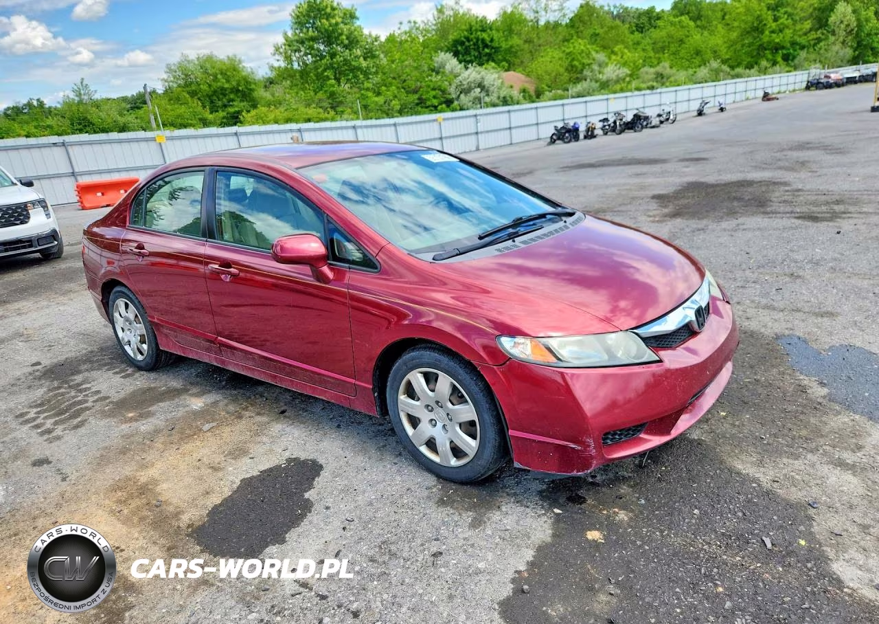 2009 Honda Civic Lx VIN:2HGFA16519H332295 - 4