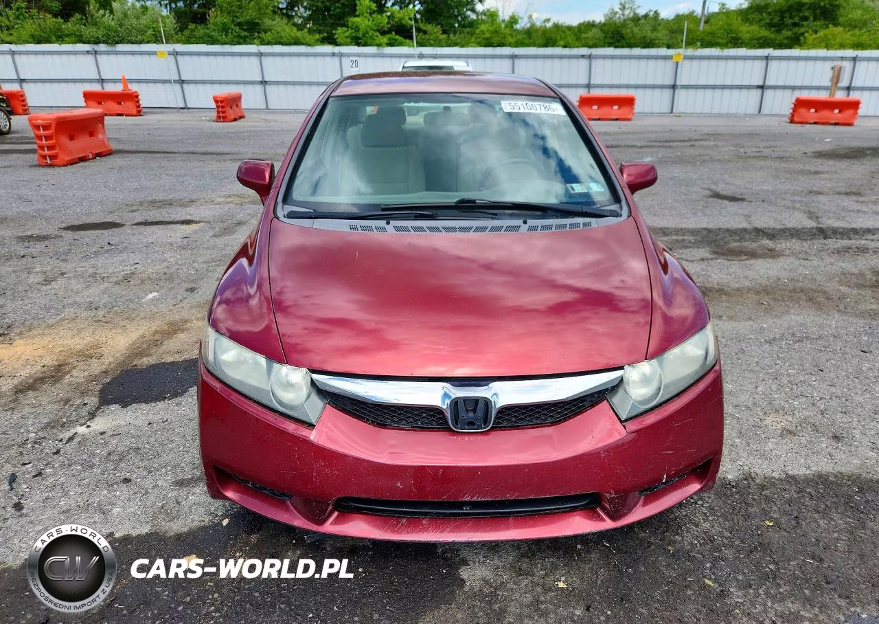2009 Honda Civic Lx VIN:2HGFA16519H332295 - 5