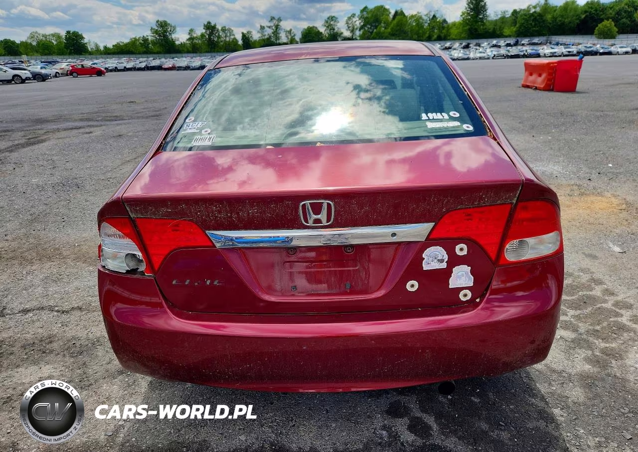 2009 Honda Civic Lx VIN:2HGFA16519H332295 - 6