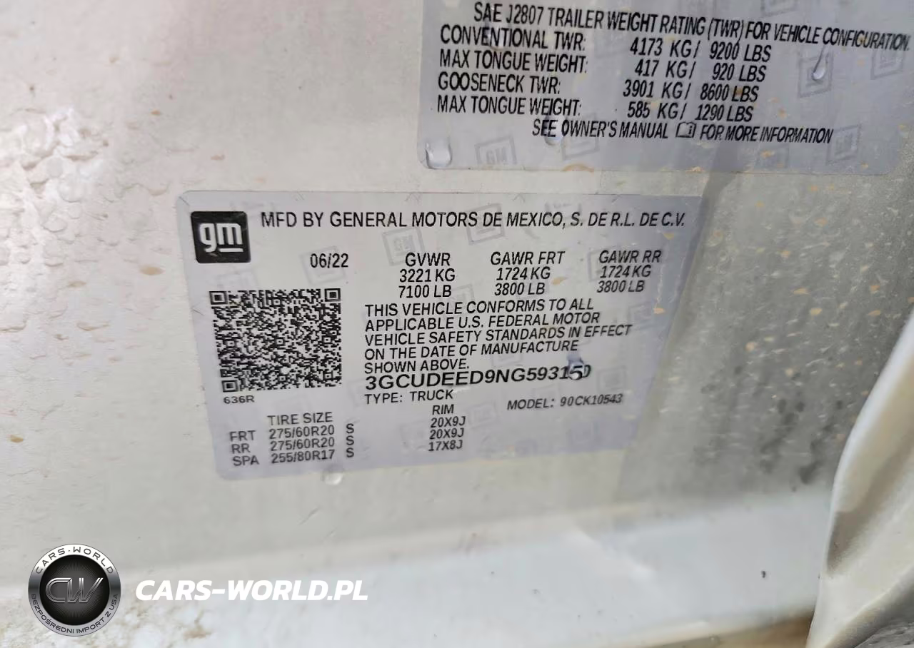 2022 Chevrolet Silverado K1500 Rst VIN:3GCUDEED9NG593150 - 12