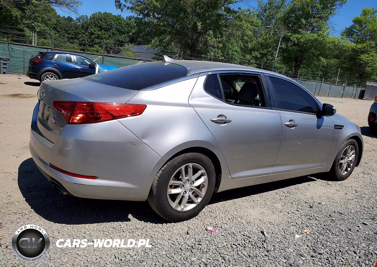 2012 Kia Optima Lx VIN:KNAGM4A77C5295012 - 3