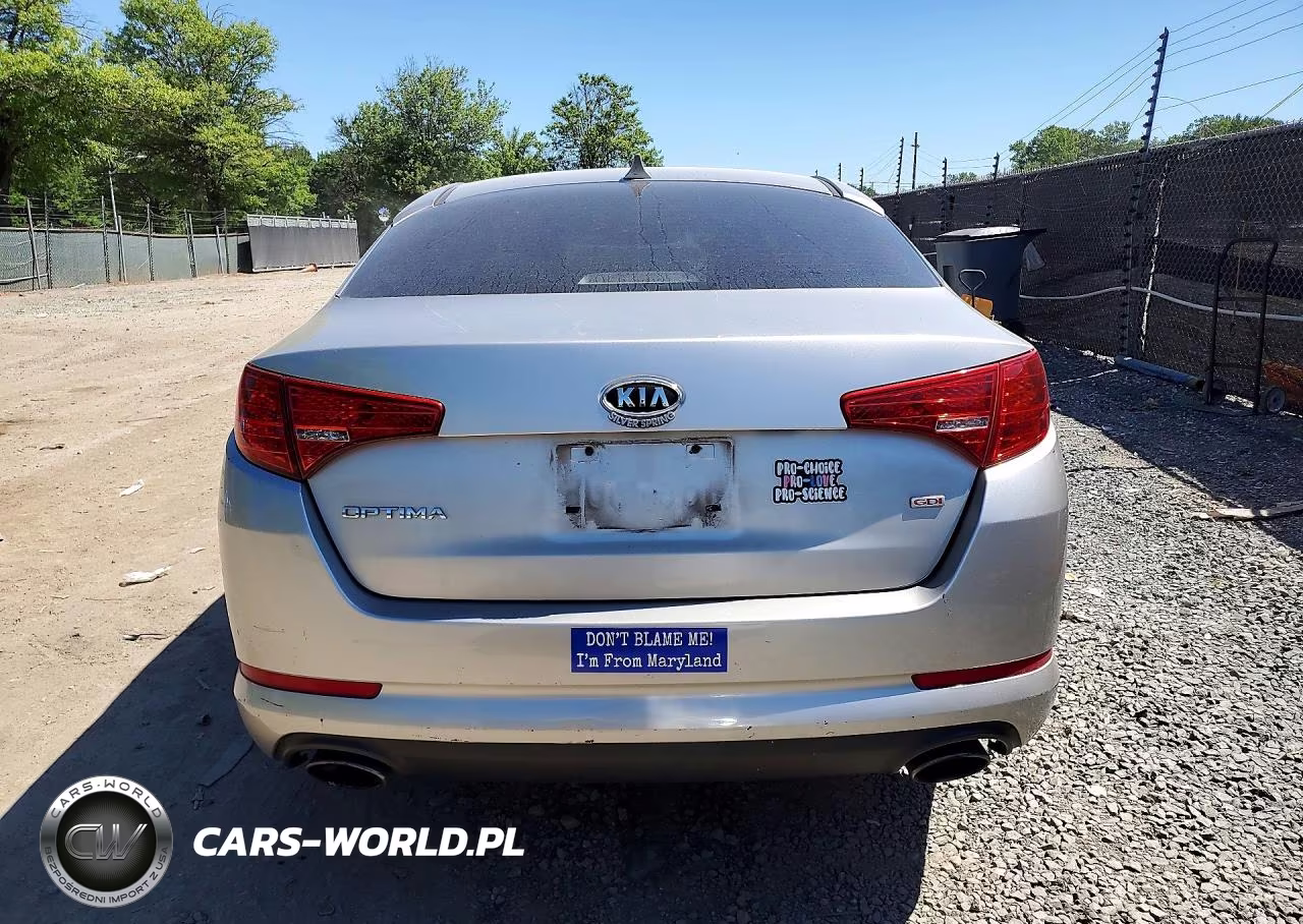 2012 Kia Optima Lx VIN:KNAGM4A77C5295012 - 6