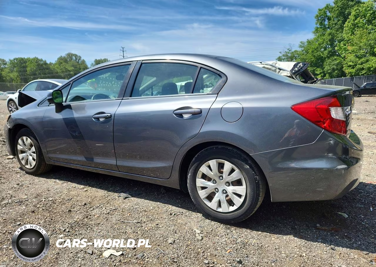 2012 Honda Civic Lx VIN:19XFB2F53CE387481 - 2