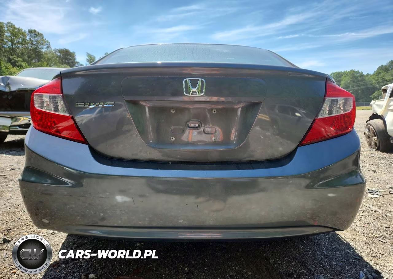 2012 Honda Civic Lx VIN:19XFB2F53CE387481 - 6