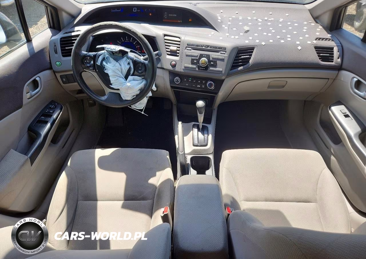 2012 Honda Civic Lx VIN:19XFB2F53CE387481 - 8