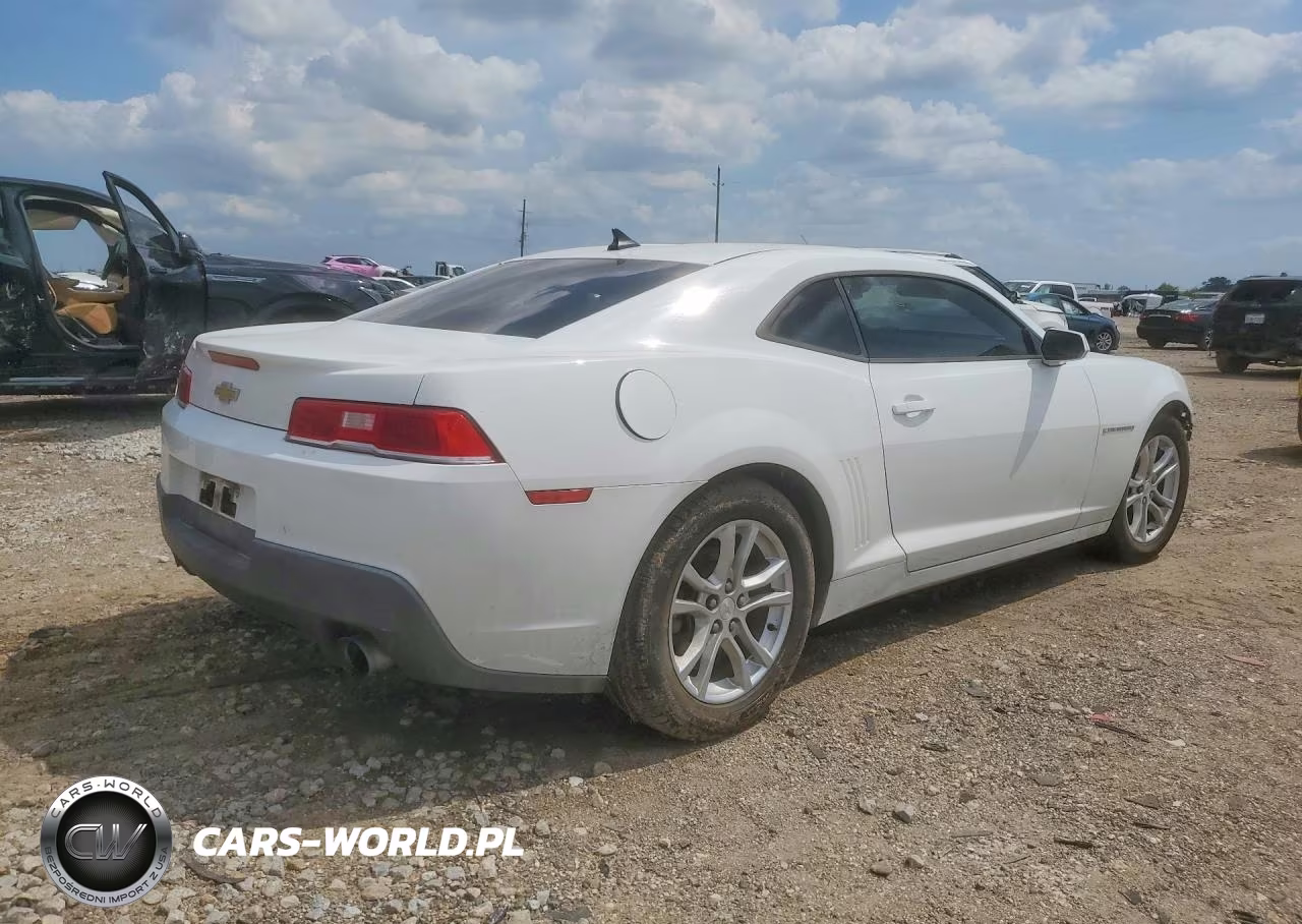 2014 Chevrolet Camaro Ls VIN:2G1FA1E38E9184237 - 3