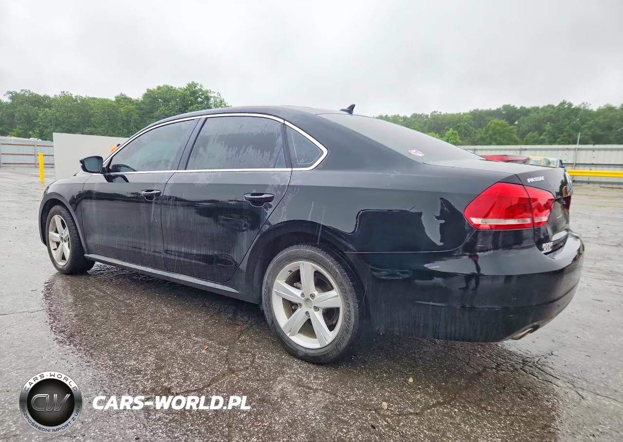 2013 Volkswagen Passat Se VIN:1VWBN7A33DC043079 - 2