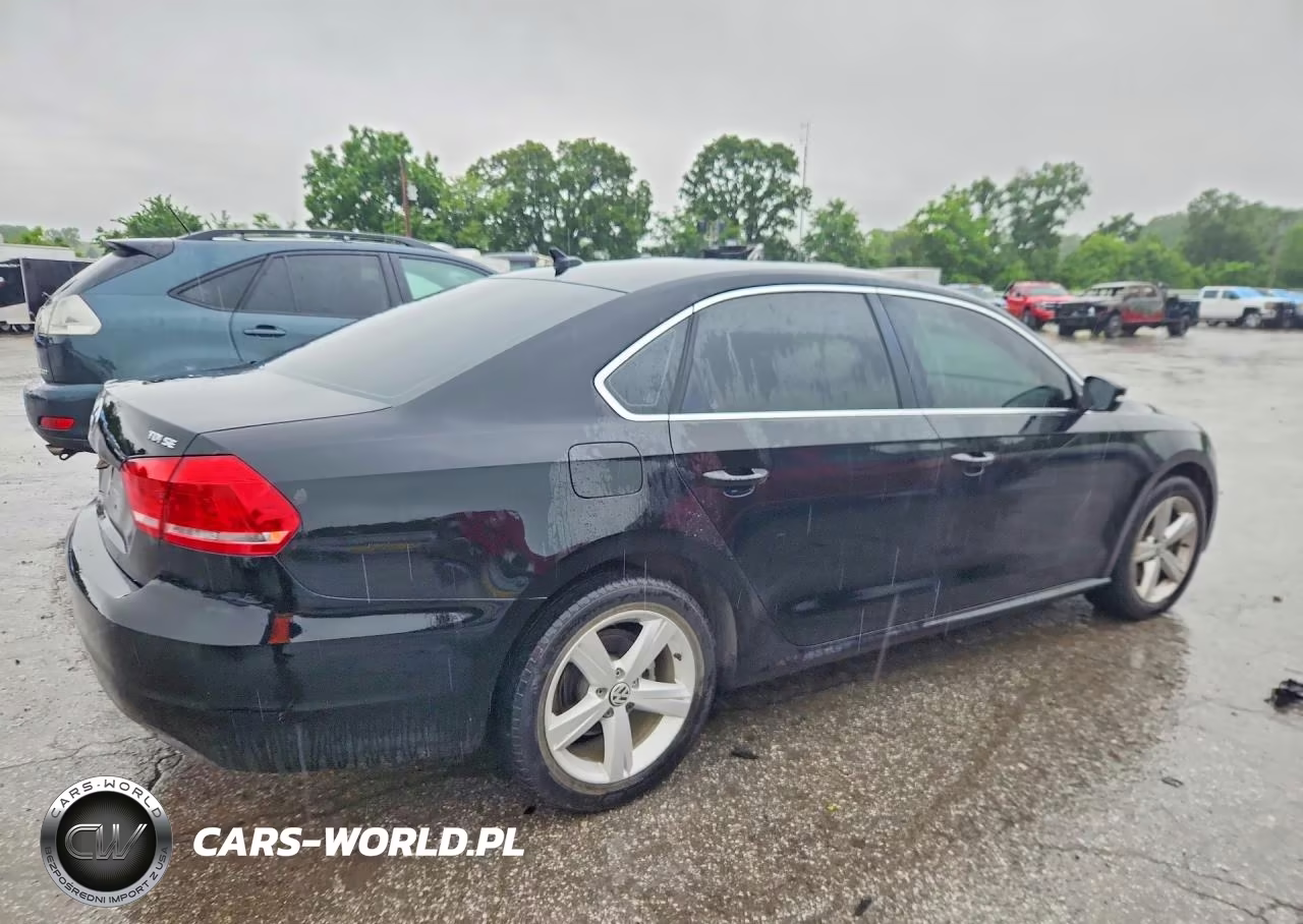 2013 Volkswagen Passat Se VIN:1VWBN7A33DC043079 - 3