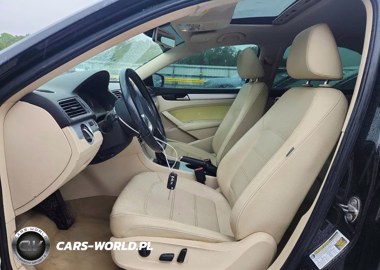 2013 Volkswagen Passat Se VIN:1VWBN7A33DC043079 - 7
